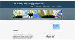 Desktop Screenshot of cnyasthmaandallergy.com