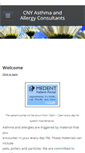 Mobile Screenshot of cnyasthmaandallergy.com